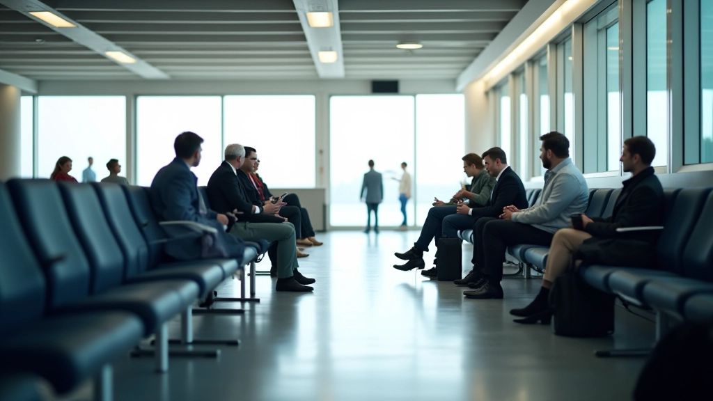 Saaremaa praamiühel inimesed ootavad, terminalis istudes, reaalsed reisijad, sadama ootesaal