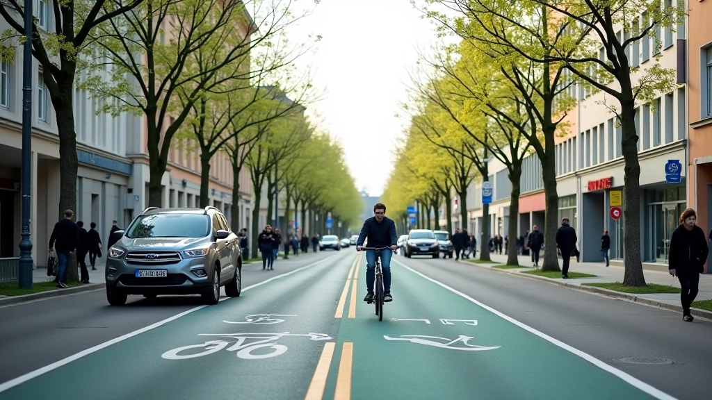 Tartu kesklinn jalgrattaga, ülikooli hooned, kevadine ilm, jalgrattateekond